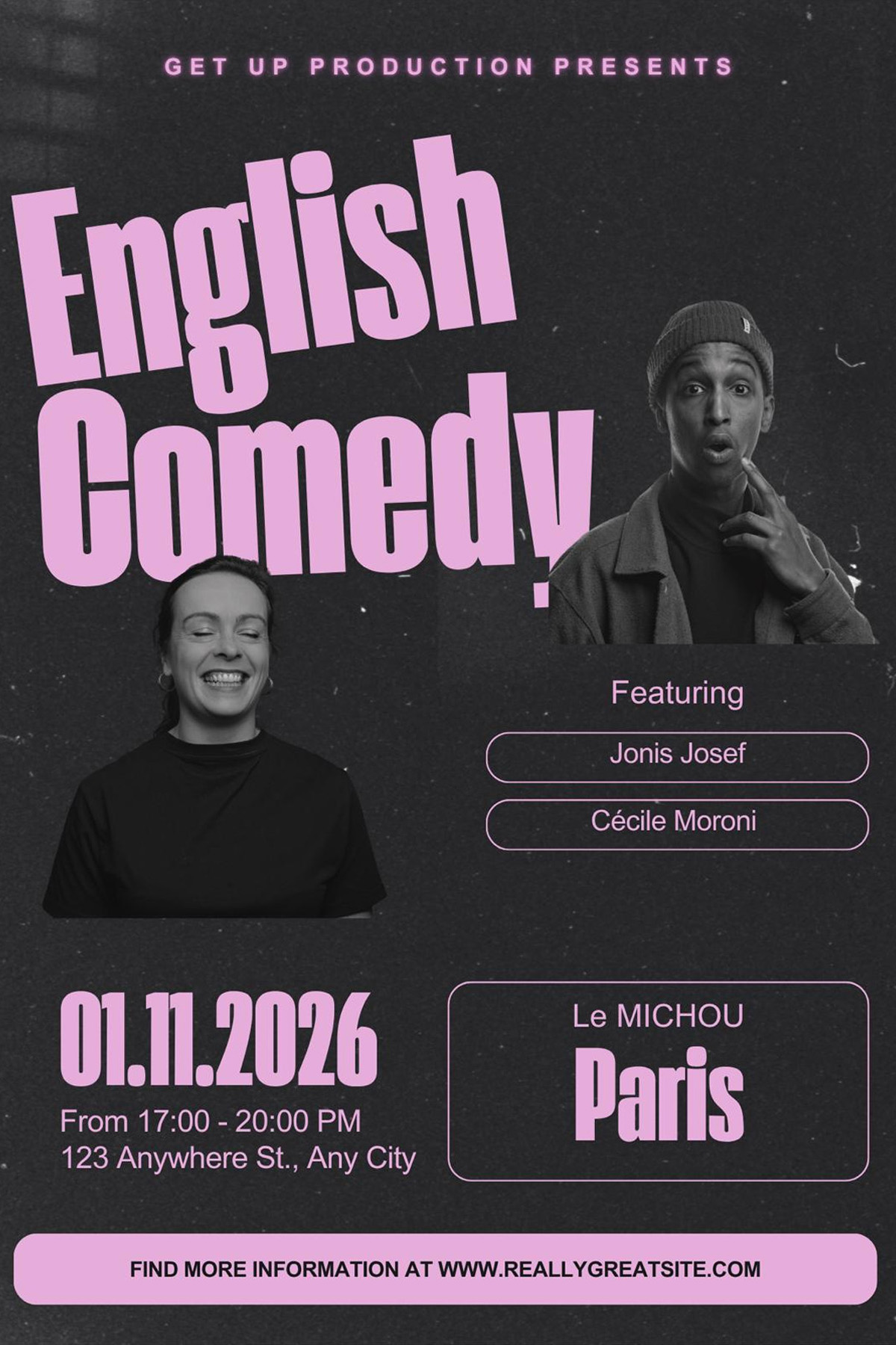 English Comedy feat Cécile Moroni & Jonis Josef